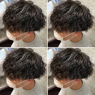 パーマ メンズ メンズパーマ特化 店長望月謙二郎のヘアスタイル