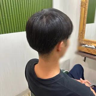 ショート メンズ 矢内 結菜のヘアスタイル