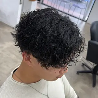 ミディアム メンズ特化美容師 🐈⬛RUNAのヘアスタイル