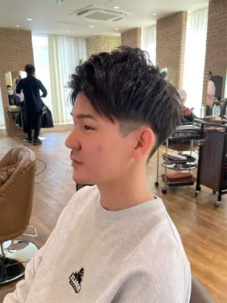 ショート メンズ ACRO 梅田店のヘアスタイル