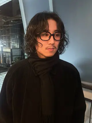 パーマ メンズ 似合わせカット/ naokoのヘアスタイル