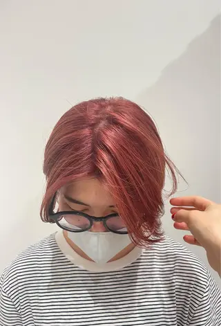 ショート minatsu 東京の技術を京都でのヘアスタイル