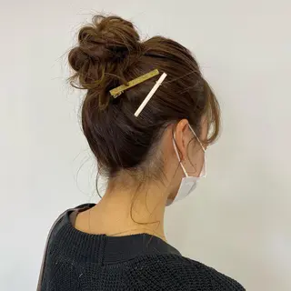 ロング ヘアアレンジ 田谷 夏生のヘアスタイル