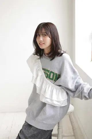 カラー 束感まつぱ🫧 なつき🫧のヘアスタイル