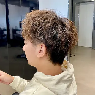 メンズ 増田 英のヘアスタイル