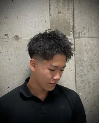 ショート メンズ 永井 皓大のヘアスタイル
