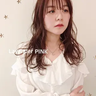 セミロング カラー 市川 千夏のヘアスタイル