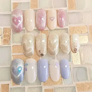 ネイル 手描きアート&推し活 🌟Wisteriaのネイルデザイン