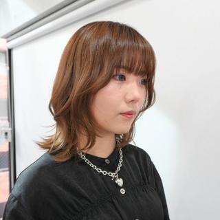ミディアム カラー ❇️安達 優心❇️ レイヤー/艶髪特化のヘアスタイル