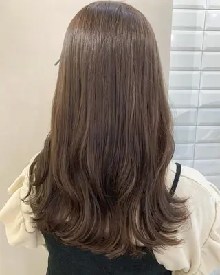 ロング カラー hubhair レイヤー/透明感のヘアスタイル