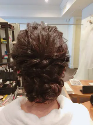 ヘアアレンジ hair make もりした ゆうのヘアスタイル
