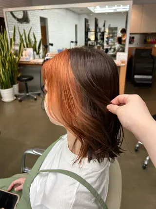 ミディアム 🌼REINA🌼 毛流れカット🌼赤坂のヘアスタイル