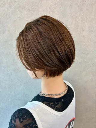 ショート カラー 松崎愛 大宮/ 縮毛矯正/ショートのヘアスタイル