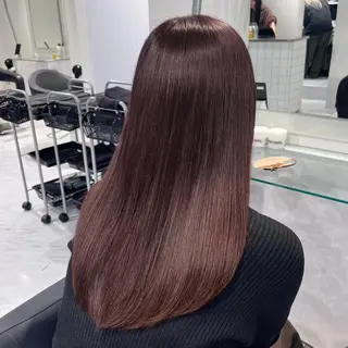 カラー *❤︎透け感モテヘア モデル募集❤︎のヘアスタイル