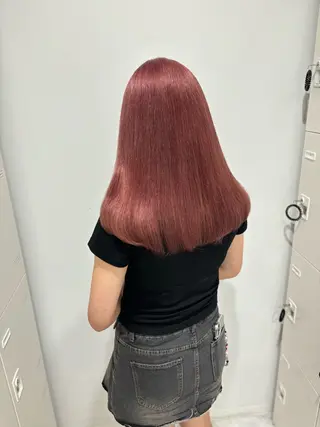 ロング カラー 韓流トレンドヘア 🎀RINAKO🎀のヘアスタイル