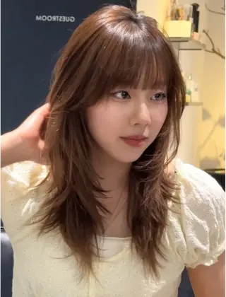 ミディアム 中尾 碧斗のヘアスタイル