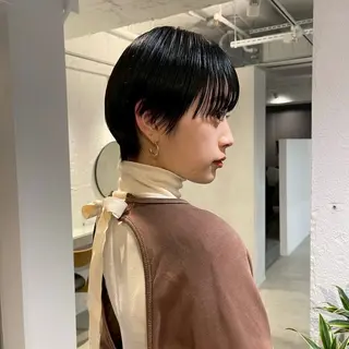 ショート 🌀渋谷メンズヘア 🌀河野瑠太のヘアスタイル