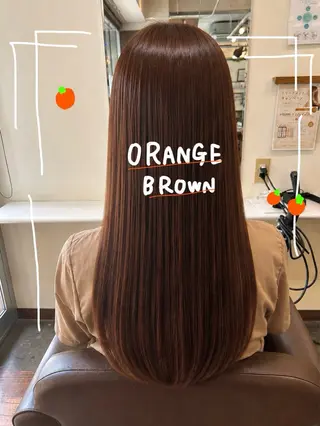 ロング カラー 五十嵐 未悠のヘアスタイル
