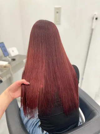 ロング 🍒韓国暖色ヘア NO.1🍒🪽のヘアスタイル