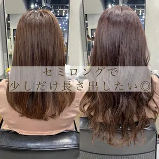 ロング カラー FAAM Tsuneのヘアスタイル