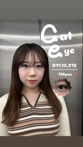 マツエク・マツパ ︎ ︎✿ Nico Nozomi︎ ✿のマツエク・マツパデザイン