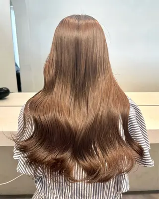 ロング カラー ayaka♡ 柔らかカラーのヘアスタイル