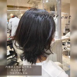 ミディアム カラー 似合う髪型見つけます AYAKAのヘアスタイル