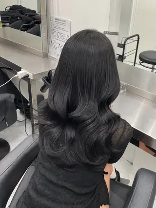 ロング カラー うる艶ワンホン/ HINANO🩶のヘアスタイル