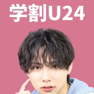 メンズ シャドウパーマ／骨格 矯正カット　トモキのヘアスタイル