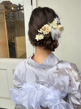 ロング ヘアアレンジ 美髪× ヘアセット✨Araiのヘアスタイル