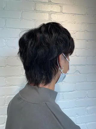 カラー メンズ 🩰韓国レイヤー🩷 艶カラー🌷小栁歩美のヘアスタイル