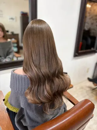 セミロング orque deux .kannaのヘアスタイル