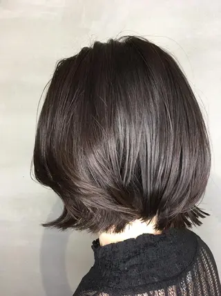 ショート カラー くまがい みゆ【edge.】のヘアスタイル