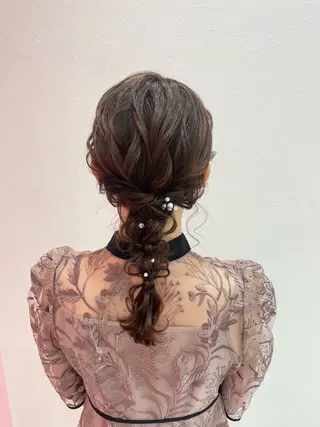 ロング 山口 舞弥のヘアスタイル