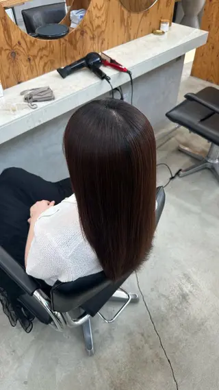 ロング 【U】 manakaのヘアスタイル