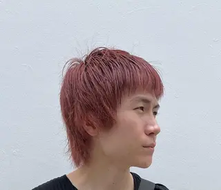 カラー 吉田一輝 外国人パーマのヘアスタイル