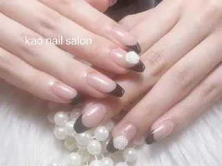 ネイル kao nail マグネット/長さだしのネイルデザイン