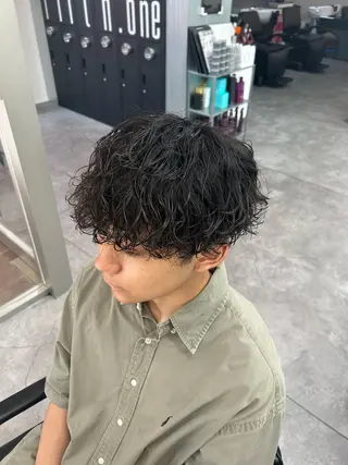 ショート カラー パーマ メンズ キッズ パーマ支持率No.1 ❤️🔥安成弾のヘアスタイル