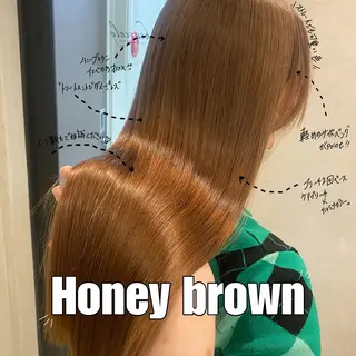 セミロング 新宿/顔周りカット +レイヤー＝しずく♩のヘアスタイル