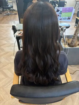 ロング 堺田 瑠果のヘアスタイル