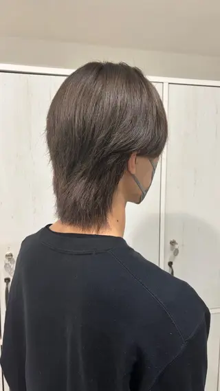 カラー メンズ piLLon mayuのヘアスタイル