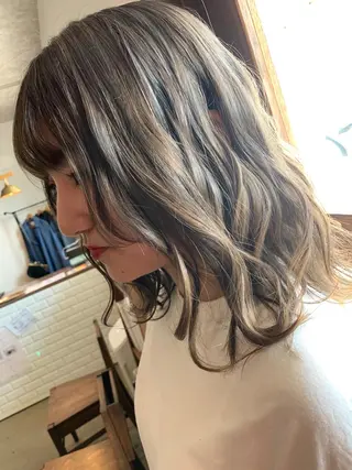 ミディアム yoshihara yuukiのヘアスタイル