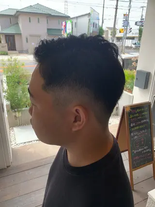 メンズ 髪質改善/艶感カラー 田中 陵のヘアスタイル