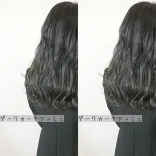 ロング カラー あさだ しゅうたろうのヘアスタイル
