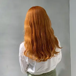 ロング カラー ブリーチ特化 梅田本多翔のヘアスタイル