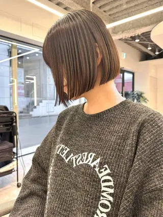 ショート レイヤーボブ/ボブ 仲川和人のヘアスタイル
