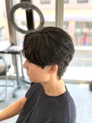 パーマ メンズ 井ノ本 成海 /Wカラーモデル募集のヘアスタイル