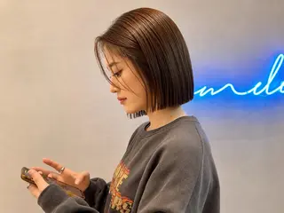 ショート 🦋韓国風レイヤー/ 艶髪矯正🦋凛太郎のヘアスタイル