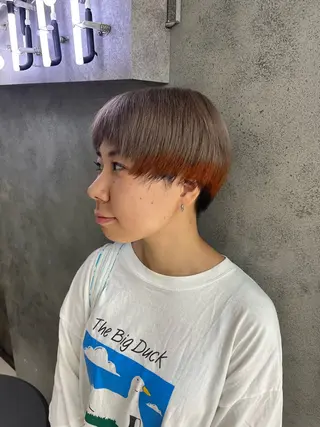ショート 渋谷ショート、パーマ 美容師vain はるのヘアスタイル