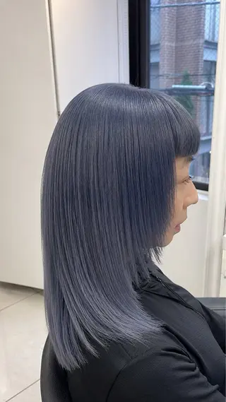 ロング カラー 透明感【カラー支持率 No.1】リノ🪐のヘアスタイル